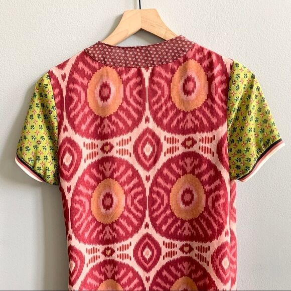 Scotch & Soda Pattern Block Belted Kimono Dress - Picture 12 of 14